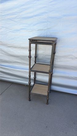 Metal Bamboo shelf