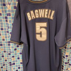 Brand New Majestic 4XLT  Bagwell Jersey 