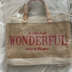 Hemp shopping bag