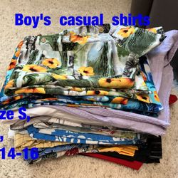 Boy's  casual  shirts  -  $3  each