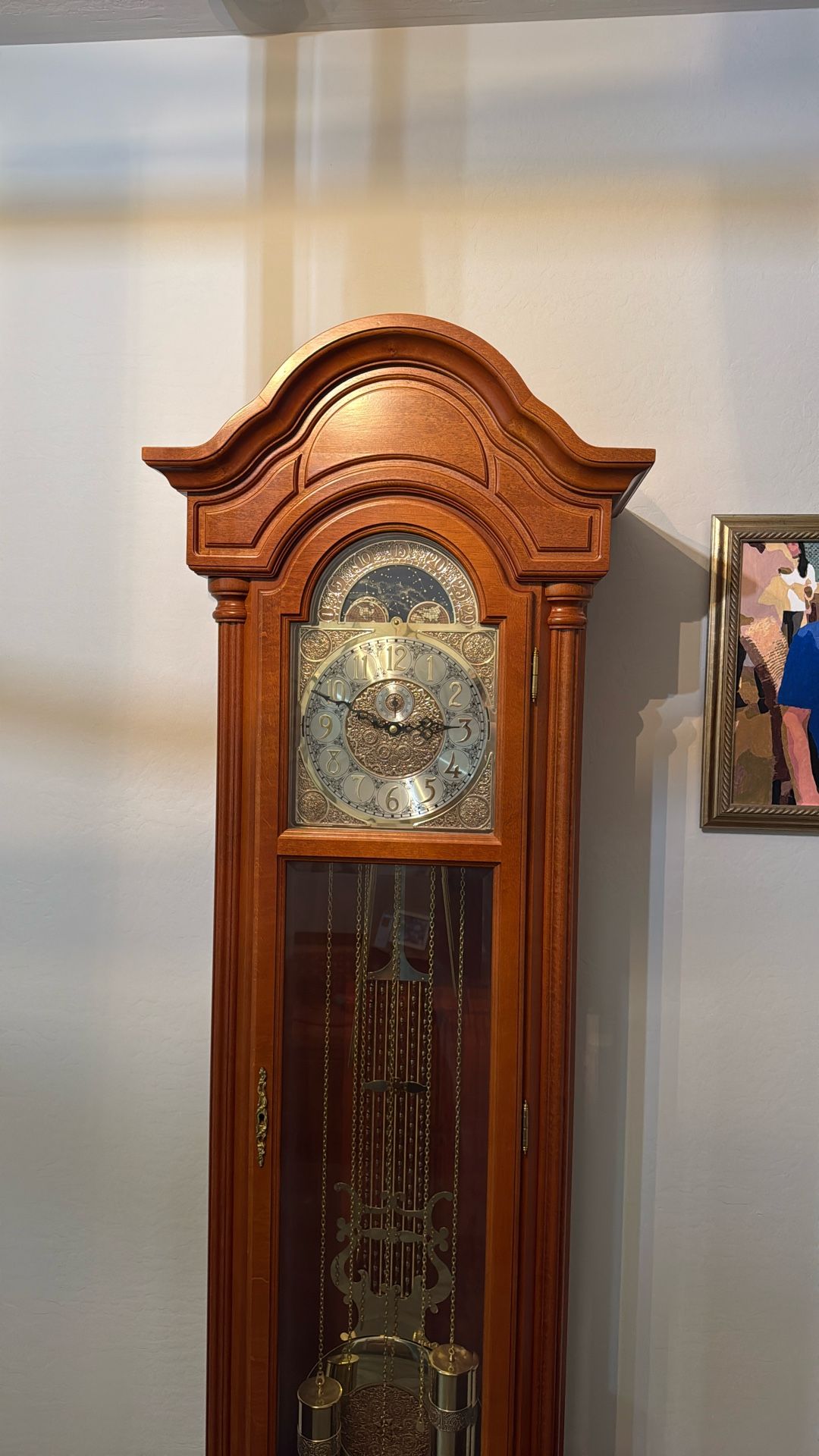 Black Forest Grandfather Clock