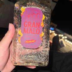 Limited Edition Gran Malo Flaming Hot Tequila 