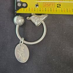 Rare Tiffany & Co Reebok Basketball Keychain, 30 grams. Silver 925
