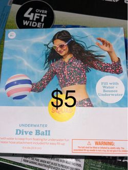 Underwater dive ball