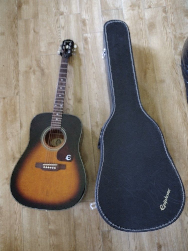 Gibson Epiphone PR-350VS Acoustic Guitar W/ Case