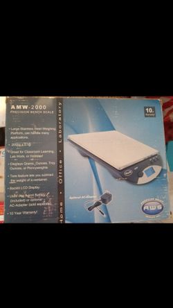 NEW AMW 2000 Jewelry Kitchen Food Weight Scale