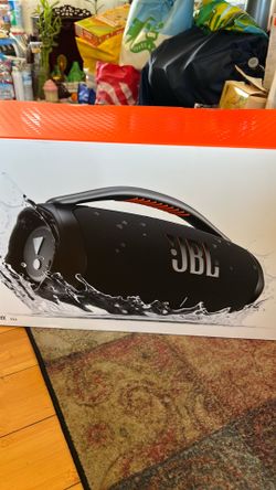 JBL boombox 3 : New in box: (big Speaker):Black speaker