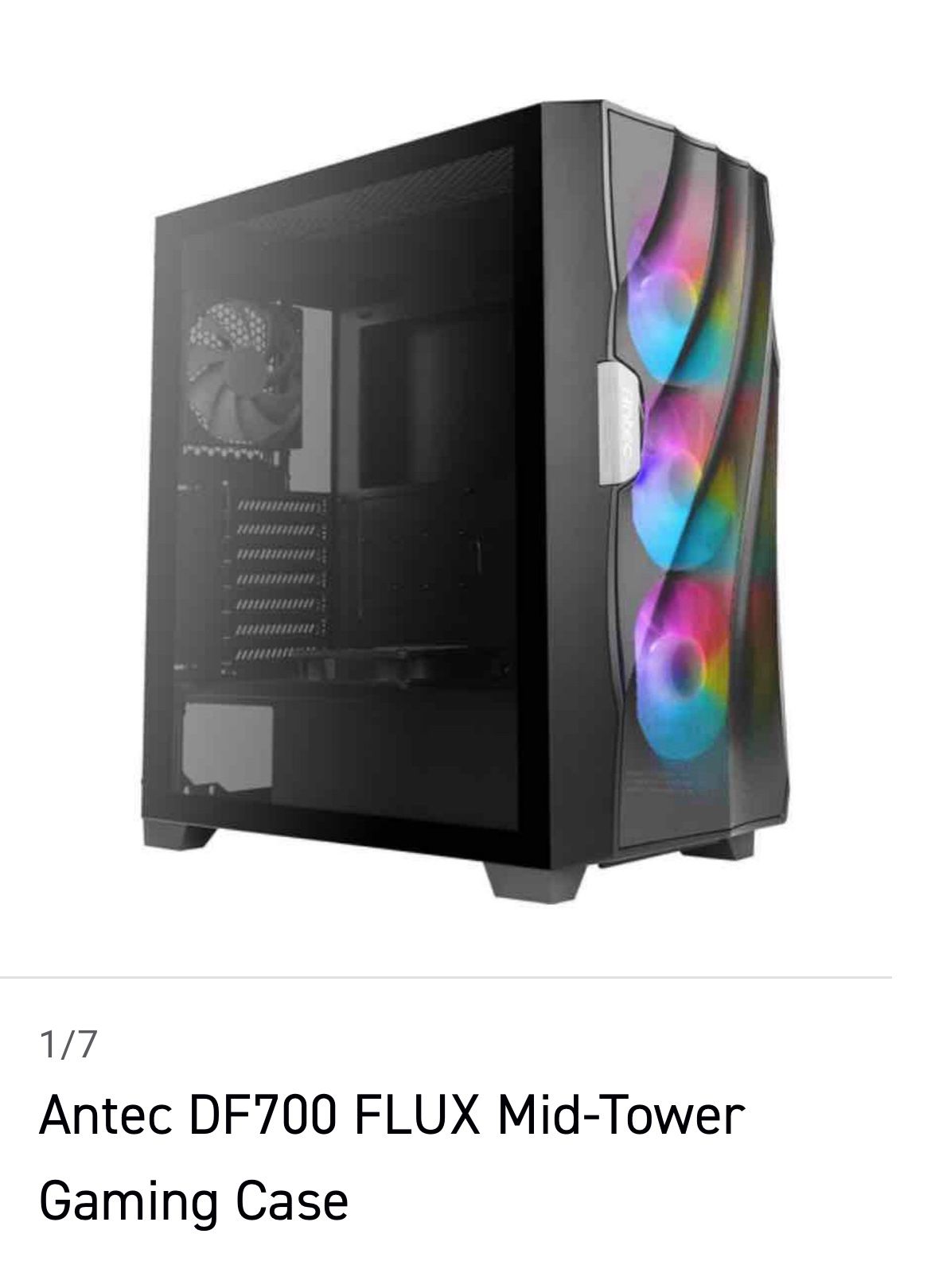 Overview of Antec DF700 FLUX Mid-Tower Gaming Case