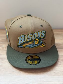 RARE New Era 59FIFTY Buffalo Bisons Lamar Valley Collection Fitted Hat Size:7 3/8