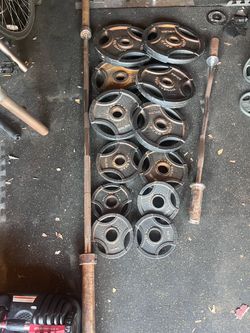 Olympic weights and barbells