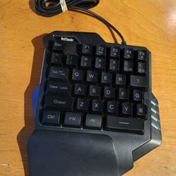 Red Thunder Half Gaming Keyboard