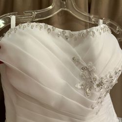 Beach Corset Wedding Dress 