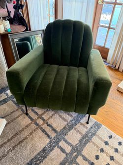 Green Velvet Chair
