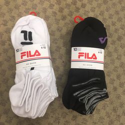 NWT Fila women no show socks 20 pairs for Sale in Memphis, TN - OfferUp