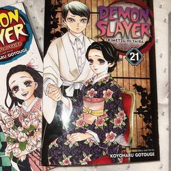 Mangá Demon Slayer Kimetsu No Yaiba Volume 21