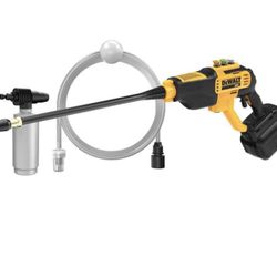 DeWALT 20-Volt 550 PSI, 1.0 GPM Cold Water Cordless Electric Power Cleaner with 4 Nozzles (Tool-Only)