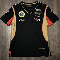 LOTUS RENAULT RACING TEAM SPORT FORMULA 1 F1 JERSEY Shirt SIZE Medium