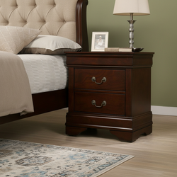 Louis 2 Drawers Nightstand