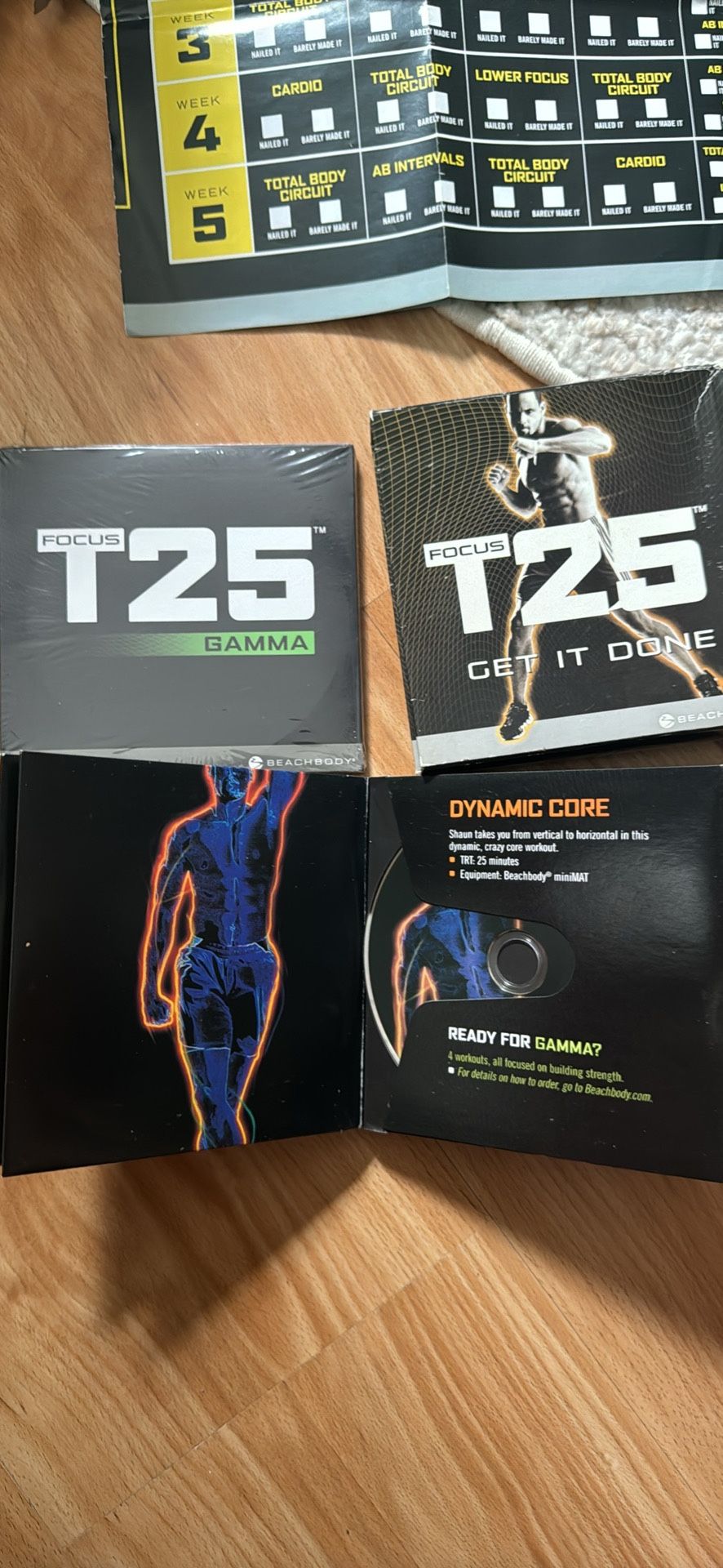 Focus T25 Full Body Exercise And Workout