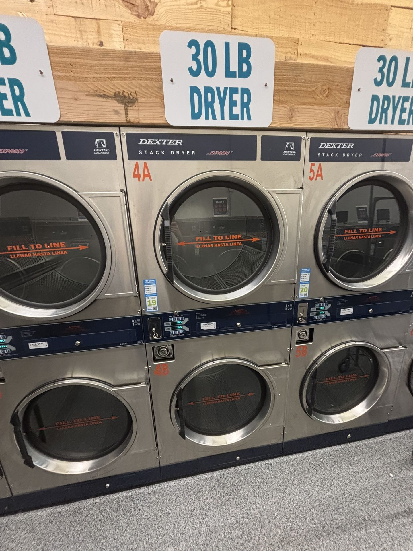 Dexter Commercial Washers and Dryers