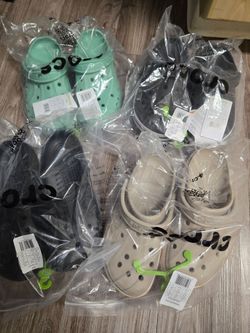 Crocs various sizes