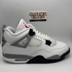 Jordan 4 Retro White Cement (2025) Sz. 10.5