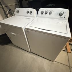 Whirlpool Washer And Dryer 