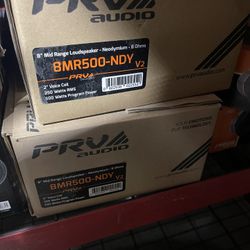 PRV 8” Neo Speakers loud!