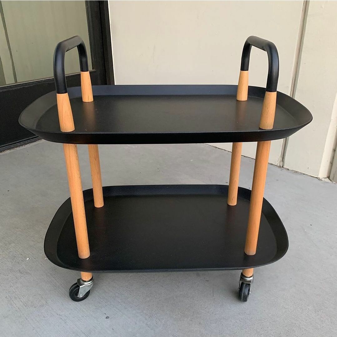 Serving Cart End Table NEW