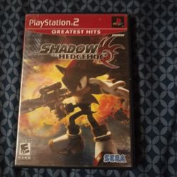 PS2 Shadow The Hedgehog Good Shape Works No Offers No Trades 75th Ave Indian School Serious Buyers Only Please $25 Cash