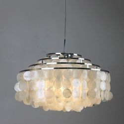 Chandeliers, Pastoral Shell Wind Chime Chandelier