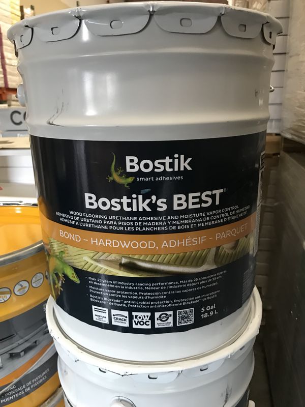 Bostik S Best 5 Gallon Wood Flooring Urethane Adhesive Carpet Vidalondon