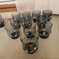 Vintage Small Wine/water Libby Glasses