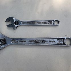 12 " & 8" Forged Steel Cresent Wrenches