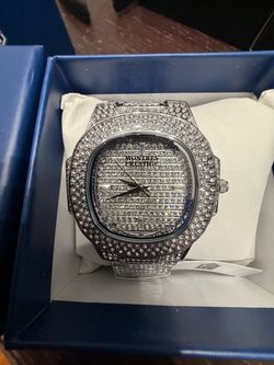 Montres Prestige Vesper X Invicta Men's Watch - 42mm, Silver (MPW-0131) pave crystal