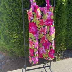 Flower Dress Scarlet Brand And Size 10 Women And Youth 