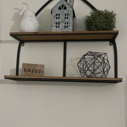 Modern Rustic Shelf