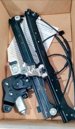Rear driver side power window rehulator
