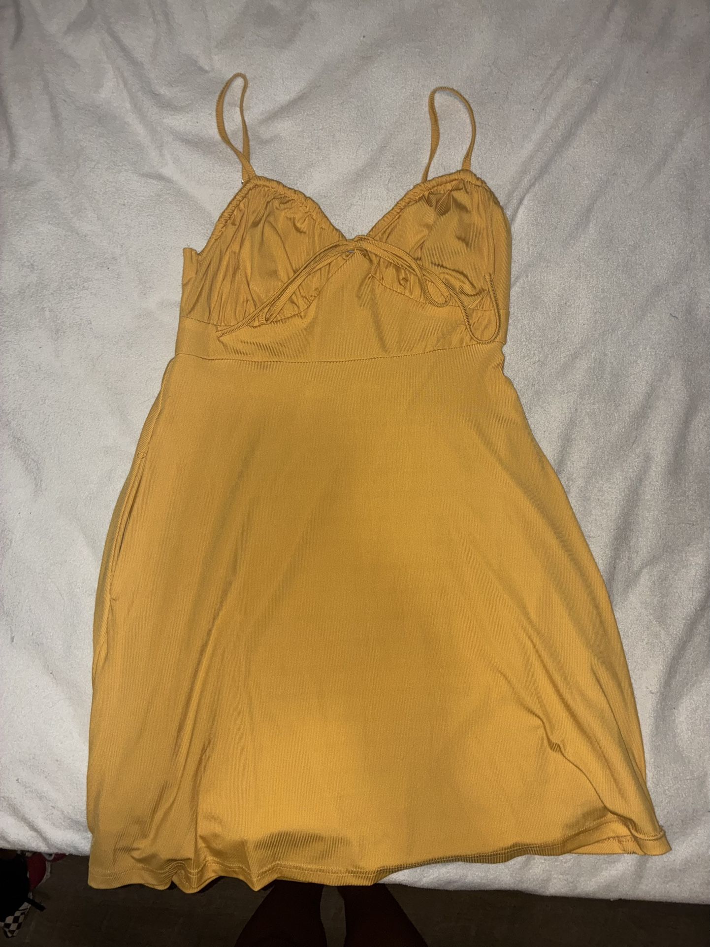 Mustard Yellow Womens Dress