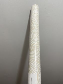 Boho Peel and Stick Wallpaper Neutral Floral Contact Paper Beige Yellow Modern Removable Self-Adhesive Wallpaper for Bedroom Living Room Cabinets Deco