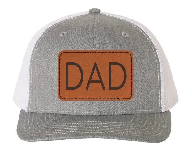 Leather Patch Dad Hat