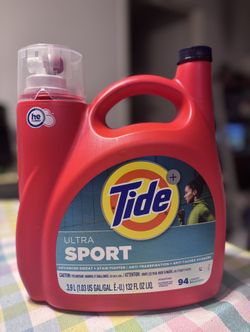 Tide Ultra Sport Laundry Detergent 94 Loads (19$$