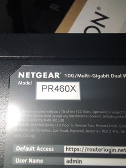 NetgearPR460X