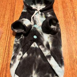 Tie Dye Dog Hoodie $8 