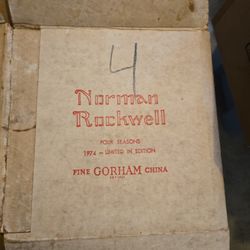 Norman Rockwell Fine China Collection