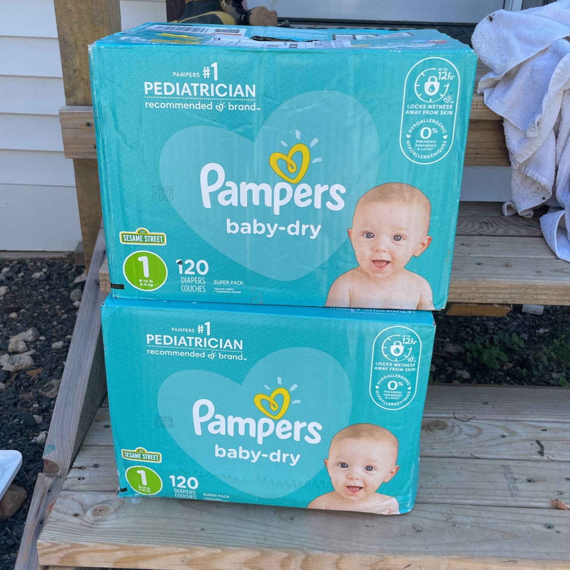 Pampers Size 1 Baby Dry