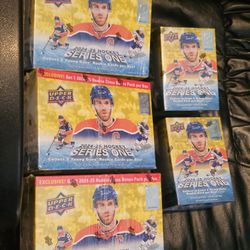 2024-25 Upper Deck Series 1 Hockey Mega & Blaster Box EXCLUSIVE! 5 Box Lot! New!