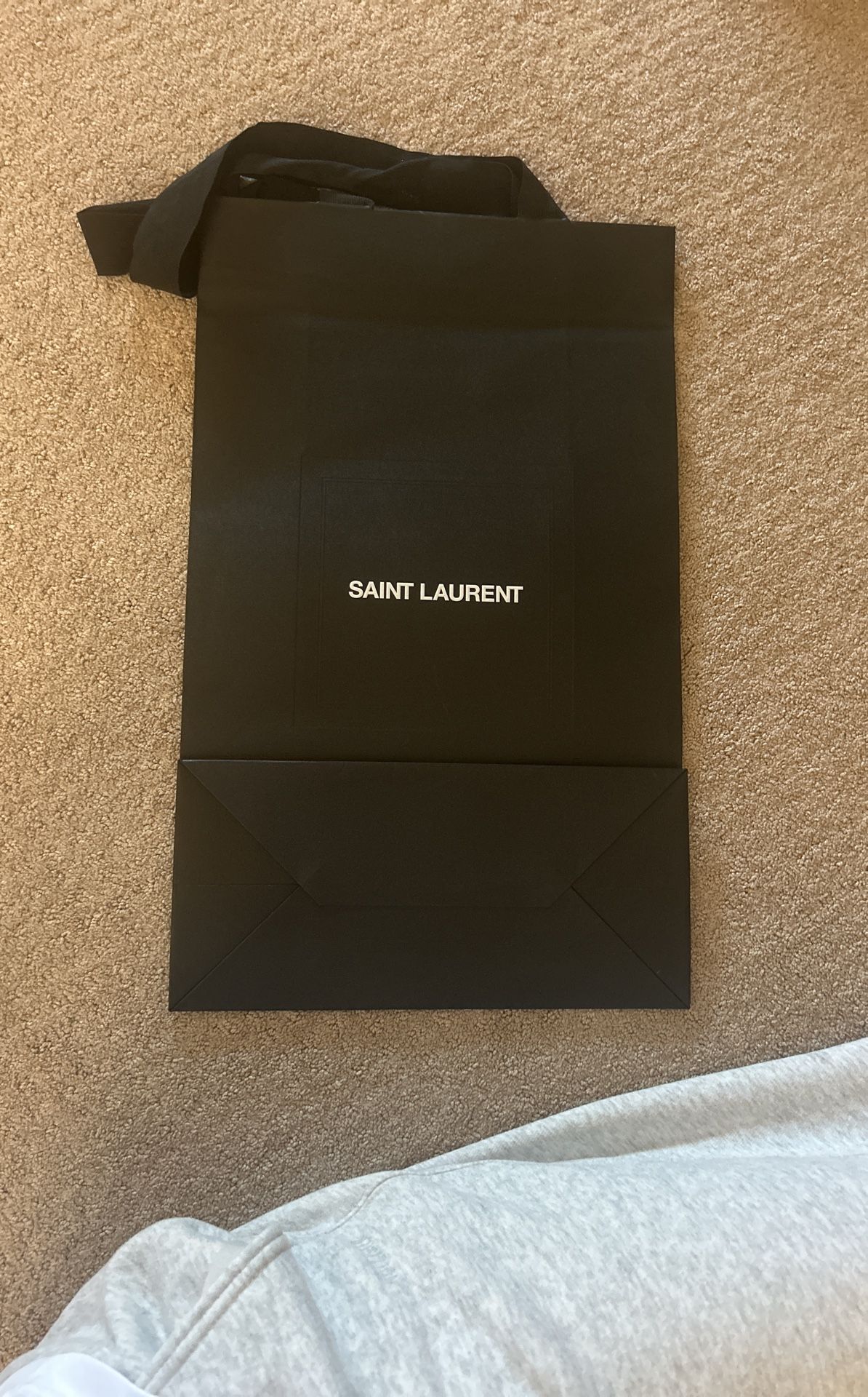 Saint Laurent paper bag