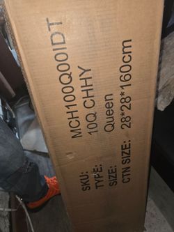 Queen size bed and frame a table and a couch