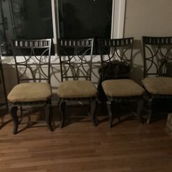 Bar /wine Rack And Matching Chairs